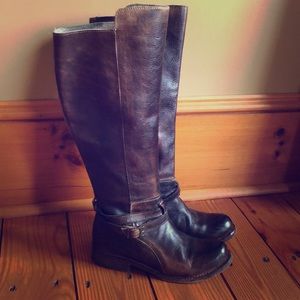 BedStu Bristol Teak Rustic boots